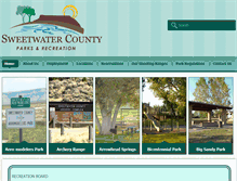 Tablet Screenshot of countyparks.net